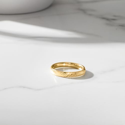 Ross-Simons 10kt Yellow Gold Diamond-Cut Ring - Image 4