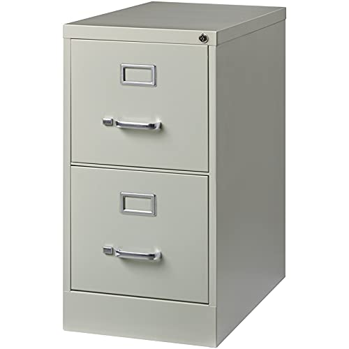 2 Drawer Commercial Letter Size File Cabinet Finish: Light Gray #TOP2
