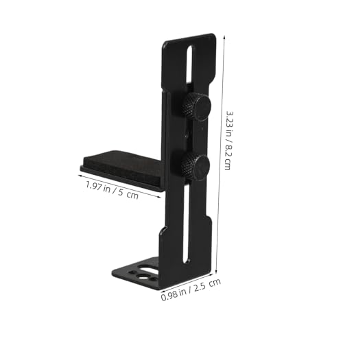 Soporte para tarjeta gráfica metálico jojofuny negro miniatura 2
