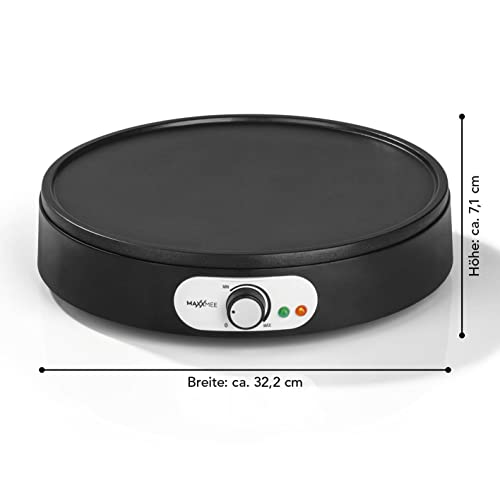 MAXXMEE Crepes Maker mit Teigverteiler & Wender aus Holz | Crêpe Maker mit Ø 30 cm, antihaftbeschichtet - leichte… – Bild 6
