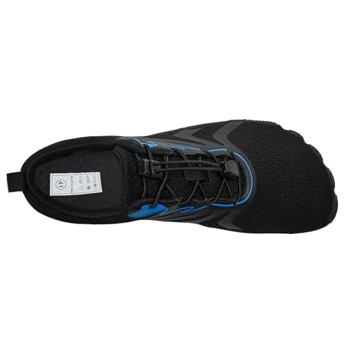 Image of WateLves Water Shoes Men Women Beach Barefoot Aqua Socks Breathable Wide Swim Outdoor Walking Anti Slip Pool Shoes for Hiking Kayaking Diving Surfing