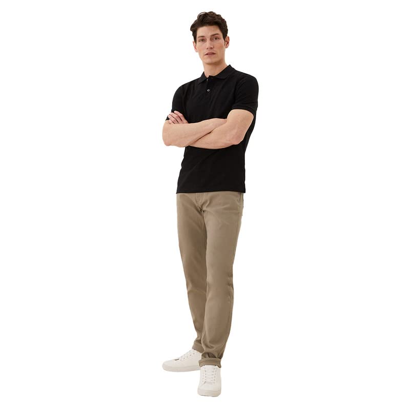 Image of Marks & Spencer Men's Regular Casual Trousers