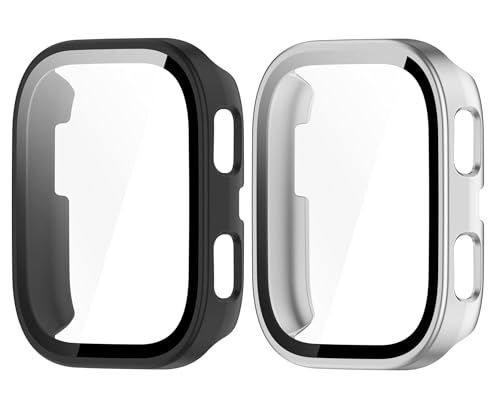 SHEAWA for Amazfit Bip 6 P[X Jo[ 2Zbg PC+KXtB Sʕی 9Hdx  ̌^یP[X یJo[ ϏՌ ANZT[ (ubN+Vo[)