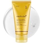medicube Kojic Acid Turmeric Overnight Wrapping Peel Off Mask – Brightens & Defends Against Skin Stress for a Clear, Glowing Complexion, Korean Skincare, 2.53 fl. oz.