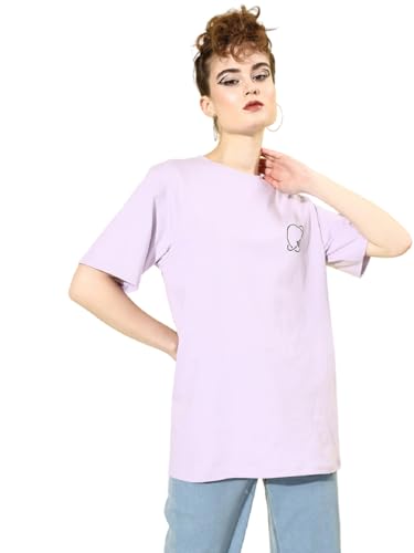 Image of Dillinger Blue Graphic Oversized T-Shirt