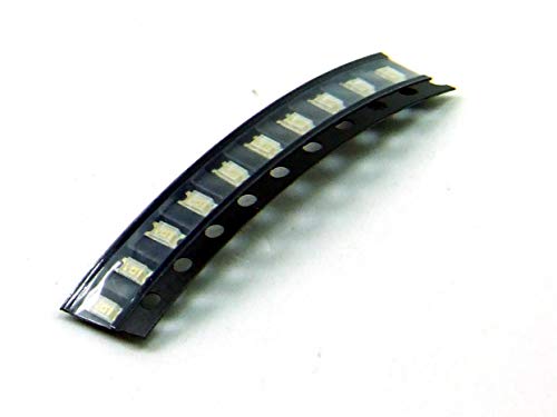 10 pezzi. x LED SMD 1206 150mcd A3918 rosso