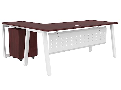 Mahmayi Bentuk 139-16L Apple Cherry Modern Workstation
