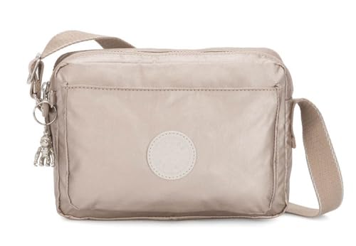 Kipling Abanu M Bandolera Mediana, Metallic Glow...