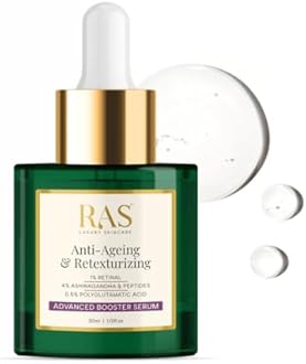 RAS Luxury Oils Anti-Aging & Retexturizing Advanced Booster Serum for Youthful Skin