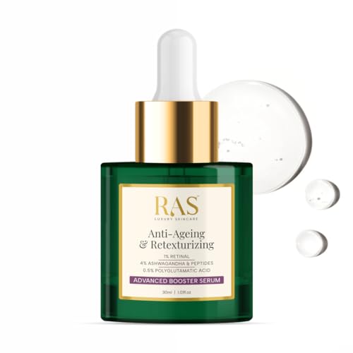RAS Luxury Oils Anti-Aging & Retexturizing Advanced Booster Serum for Youthful Skin