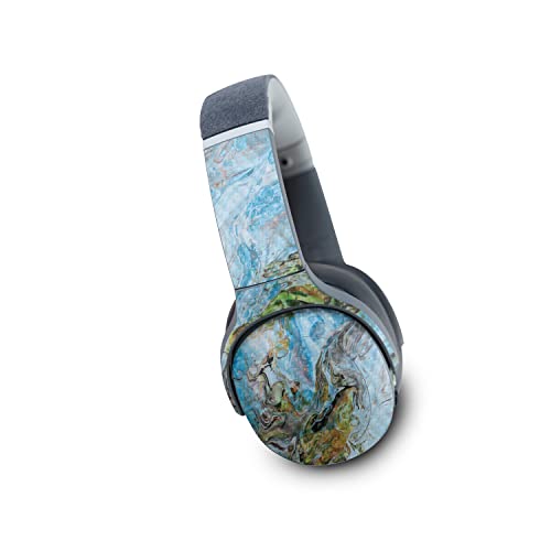 Image of MightySkins Carbon Fiber Skin Compatible with Skullcandy Crusher Evo Wireless - Island Swirl | Protective, Durable Textured Carbon Fiber Finish | Easy to Apply | Made in The USA