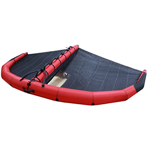 Kitesurfen Surfer Sport Kite Beach, Opvouwbare Kajak Downwind Wind Zeil met Transparant Venster, Outdoor Park Garden Games Fun - Image 3