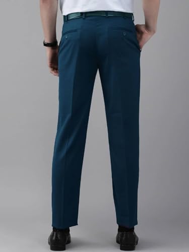 Image of Jack and Jini Formal Pant for Men. Regular Fit, Lightweight, Flat Front, Premium Cotton Polyester Blend Fabric. Office, Party and Casual Wear. Non Stretchable.