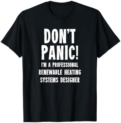 Renewable Heating Systems Designer T-Shirt