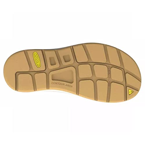 Keen Women's Uneek Classic Two Cord Sandals, Steel Grey/Birch/Canvas, 5 #TOP3