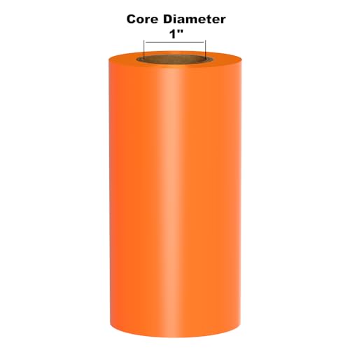 Ruban encreur orange Kingston 10,9 cm x 230,5 m pour imprimante DuraLabel Pro et SafetyPro