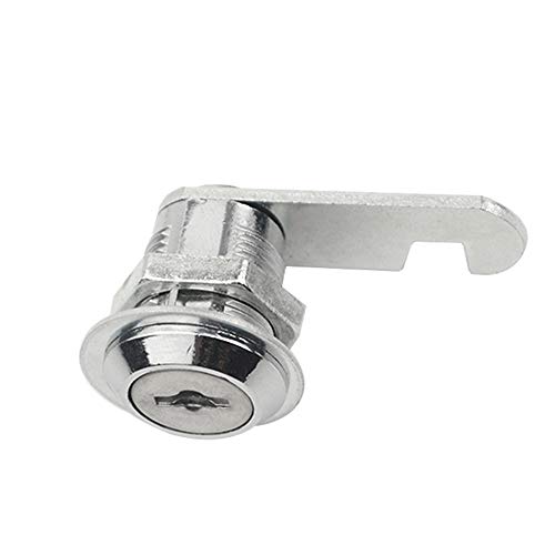 TOVOT 5 Pack 13/16” (20mm) Cabinet Keyed Cam Locks Tool Box Cabinet Locks w/Cylinder & Keys(Keyed Different)