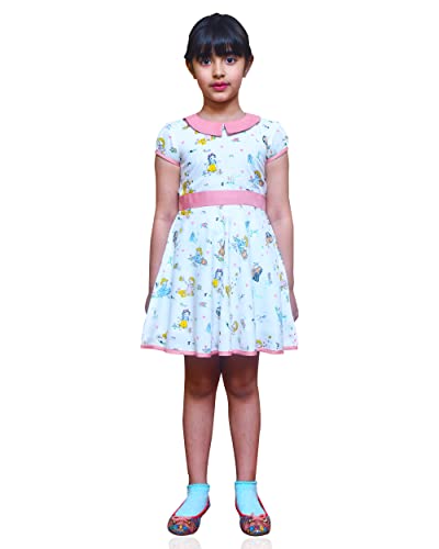 Image of Ivory Peach Frock 25x26 (L x B)