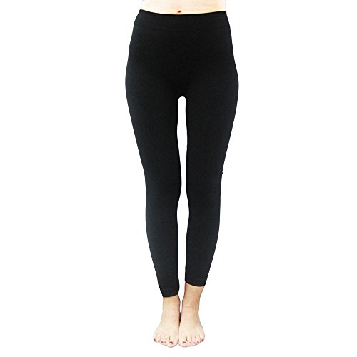 best plain black leggings