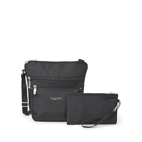 Image of Baggallini Pocket Crossbody Bags for Women 8x8 Small Lightweight Durable Water-resistant Travel Purse W /Rfid