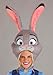 Disney Zootopia Judy Hopps Costume for Women - Includes Shirt, Pants, Vest, Belt, Tail, Badge, Gloves & Bunny Headpiece Small