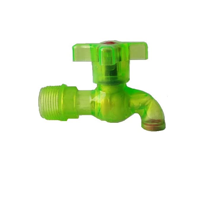 New Ware® PVC Plastic Bib Cock/Water Taps for Kitchen Bathroom Wash Basins - (3/4", 20 mm) - Hot and Cold Water Faucet (B0BSWM8W87) Amazon Price History, Amazon Price Tracker