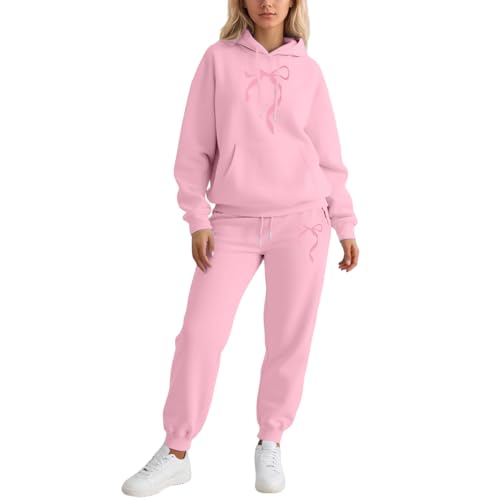 Survêtement décontracté doux sweat à capuche pantalon taille M