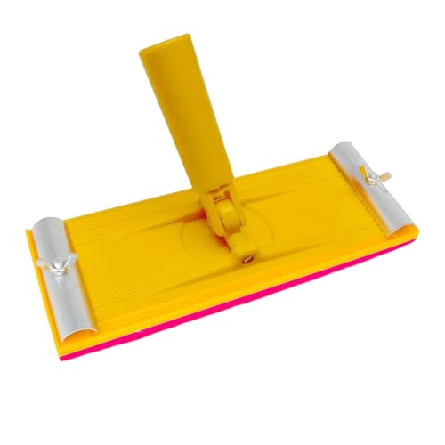 Heavy Duty Swivel Pole Sander Head for Fast, Productive Floor, Wall, and Ceiling Sanding Without Ladders, Fits with All Sandpapers,Universal Screw Fit for Extension Poles 1 Heavy Duty Swivel Pole Sander Head for Fast, Productive Floor, Wall, and Ceiling Sanding Without Ladders, Fits with All Sandpapers,Universal Screw Fit for Extension Poles