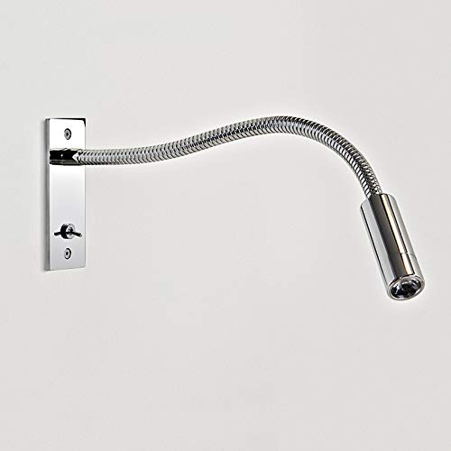 Lámpara de cuello de cisne ajustable 360° con tecnología LED para pared 2