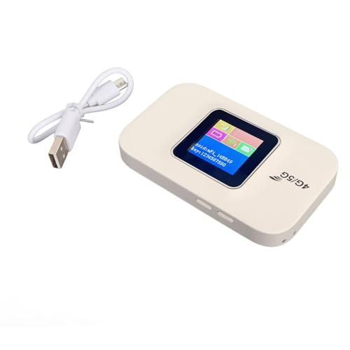 Routeur WiFi 4G écran LCD contre les pannes internet sur laptop