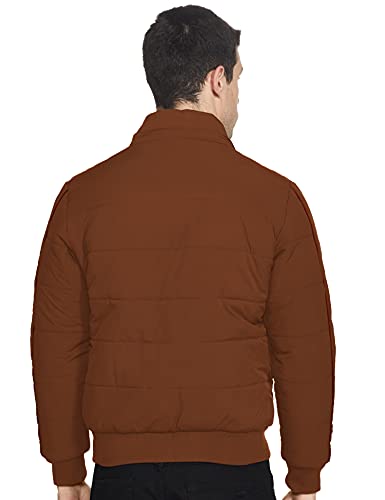 Image of Qube By Fort Collins Men's Heavy Winter Bomber Jacket - Insulated, Warm & Stylish Cold Weather Outerwear