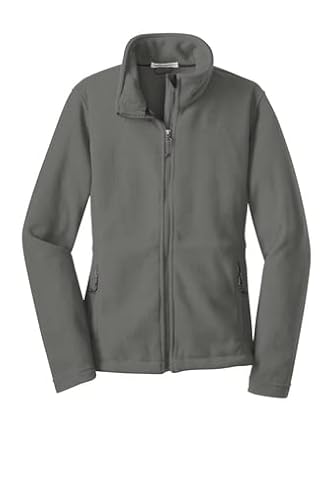Embroidered Rn Zip Up Fleece Jacket With Pockets Nurse Rn (Xl, Black) #TOP6
