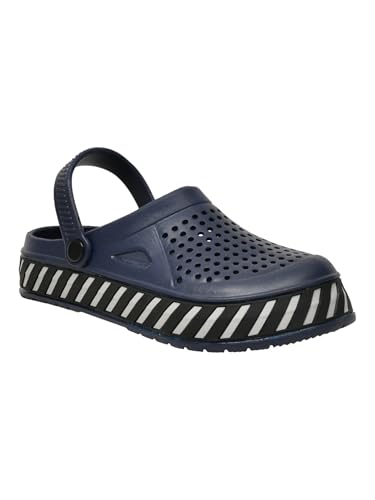 Image of Impakto Slide Wave Comfortable Classic Ultra Soft Daily Used, Lightweight with Adjustable Back Strap Design Clog & Slippers for Men's & Boy's