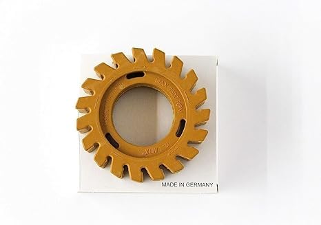 MBX Electric Vinyl Zapper Tool Eraser Wheel, Replacement Wheel Only- Decal and Vinyl Removal- Stripe Off Adhesive Remover -Dent Fix Geared