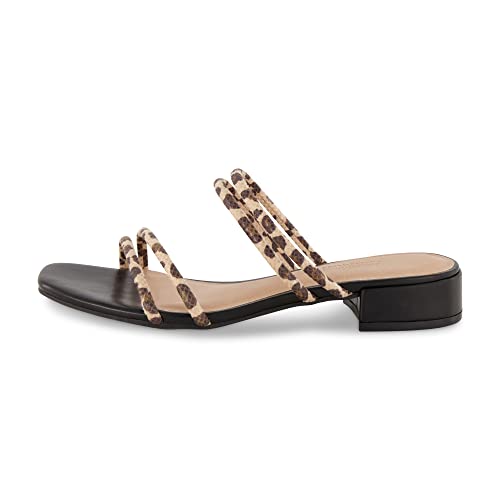 CUSHIONAIRE Women's Nora low block heel sandal +Memory Foam2