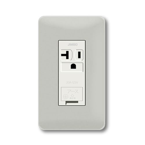 Amazon | 【JIMBO】 神保電器 J-WIDE SLIM コンセント・プレート