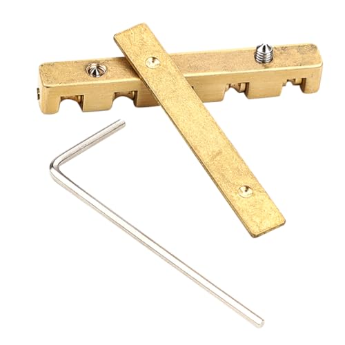 BESPORTBLE 1Set Ball String Bass Nut Replacement Nut for String Instruments Durable Music String Nut Compatible with Banjo Bridge Saddle