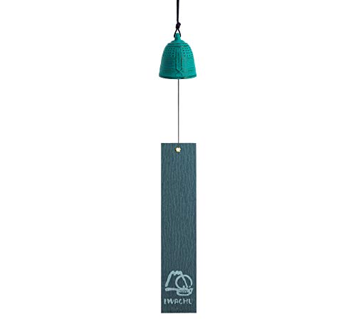 Iwachu Mm27025Tb Campana de Feng Shui Furin, Turquesa, 5.5 Cm Cover