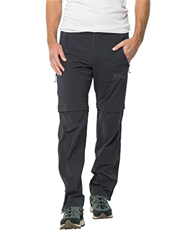Pantalon de randonnée convertible de trekking en montagne Jack Wolfskin Glastal