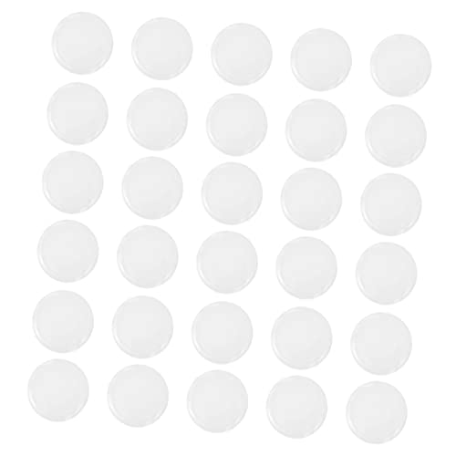 Tofficu 90piezas Pegatinas De Gel Transparentes Para Póster Stickers Epóxicos Redondos De Adhesivos Prácticos Para Protección De Paredes y Puertas