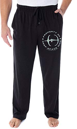 Star Trek Men's Property Of Deep Space Nine Space Station Lounge Pajama Pants