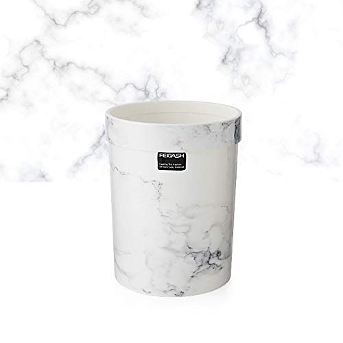 Cestino Per Rifiuti Rotondo Trasparente Baoblaze - Design Minimalista, Materiale PET Spesso, Per Camera, Bagno, Cucina, Verde, Taglia S
