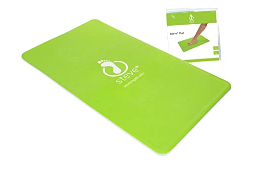 STEVE Mat pour positionner facilement les bas et les bas de contention sans se pencher avec le tapis antidérapant de Steve