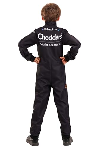 Disfraz oficial infantil NASCAR Kyle Busch Cheddars miniatura 3
