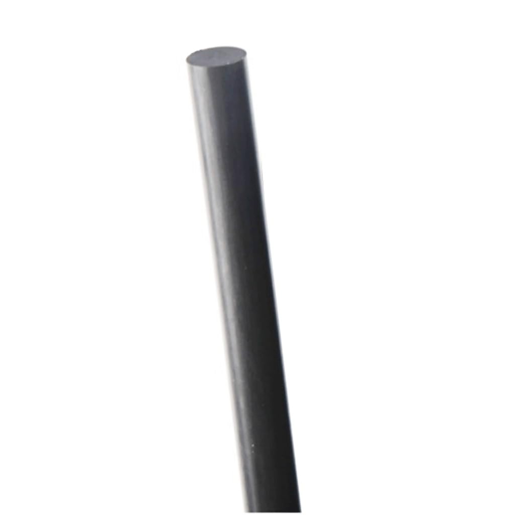 Aste solide in fibra di carbonio albero cilindrico da 500 mm for composito fai da te for aeroplano RC(10mm x2pcs)