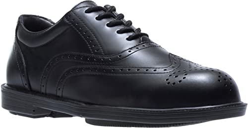 Hush Puppies Professionals, Men's, Black, Steel Toe, EH, Wing Tip Oxford2