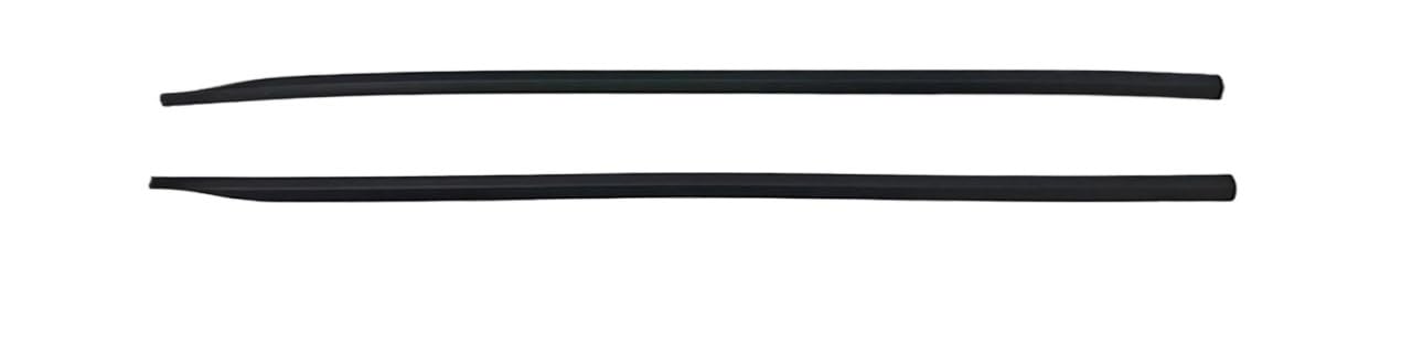 Amokd Left Front Door 2Pcs Front Glass Seal Strip For Lc250 2024-2025 A-Pillar Sound Noise Insulation Strip Car Accessories