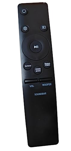 Image of Ehop Compatible Remote Control for Samsung Soundbar HW-T450 HW-T510 HW-T550 HW-Q60T HW-M450 HW-M430 /ZA HW-M360 HW-M550 HW-M370 HW-M370 /ZA HW-M4500 HW-M4501 and More Samsung Home Theater System