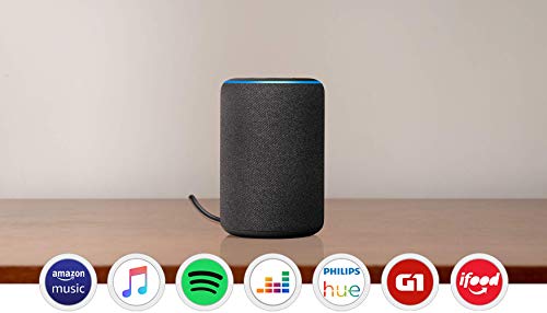 Echo (3ª geração) - Smart Speaker com Alexa - Cor Preta