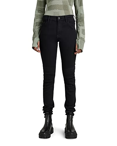 G-STAR RAW Women's 1914 Moto 3D Skinny Fit Jeans